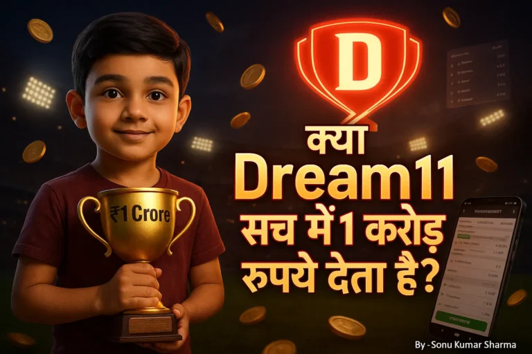 क्या Dream11 सच में 1 करोड़ देता है: जानिए पूरी सच्चाई यहां