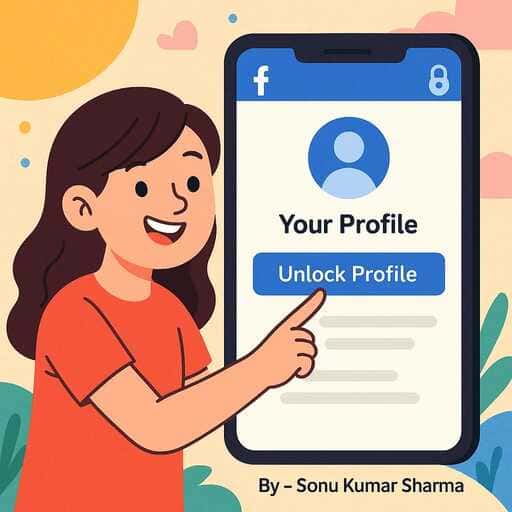 Facebook Profile Unlock कैसे करें