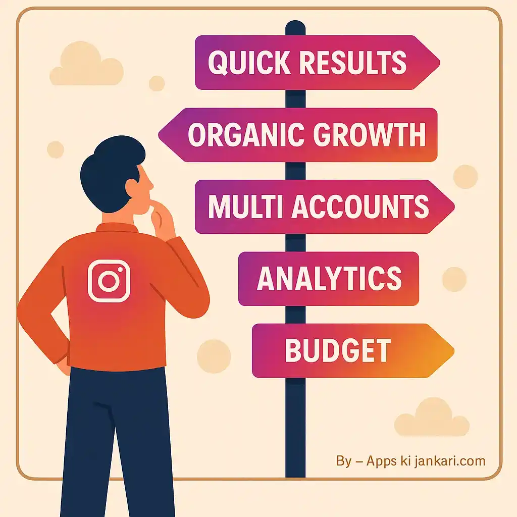 कैसे चुनें अपने लिए सही Instagram Followers App?