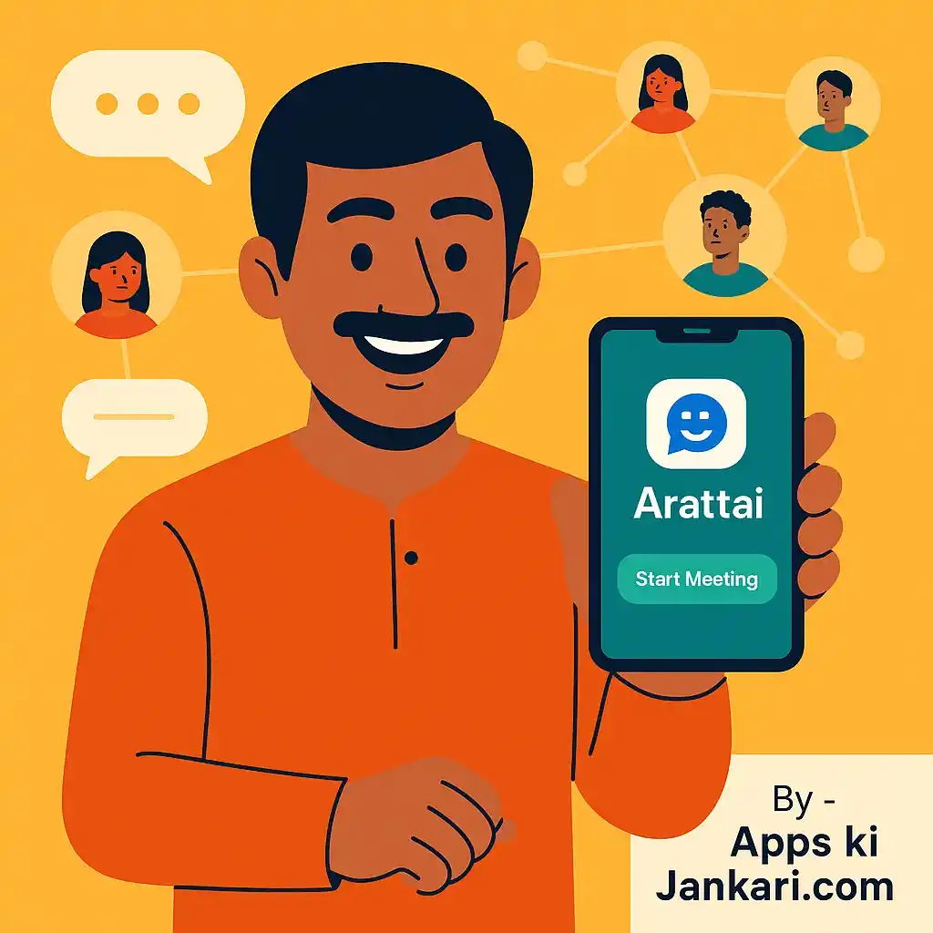Arattai App में Group Call कैसे Start करें