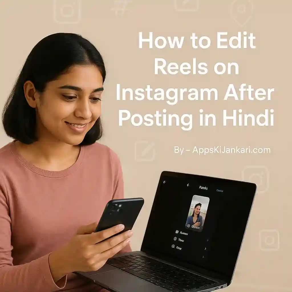 How To Edit Reels On Instagram After Posting In Hindi