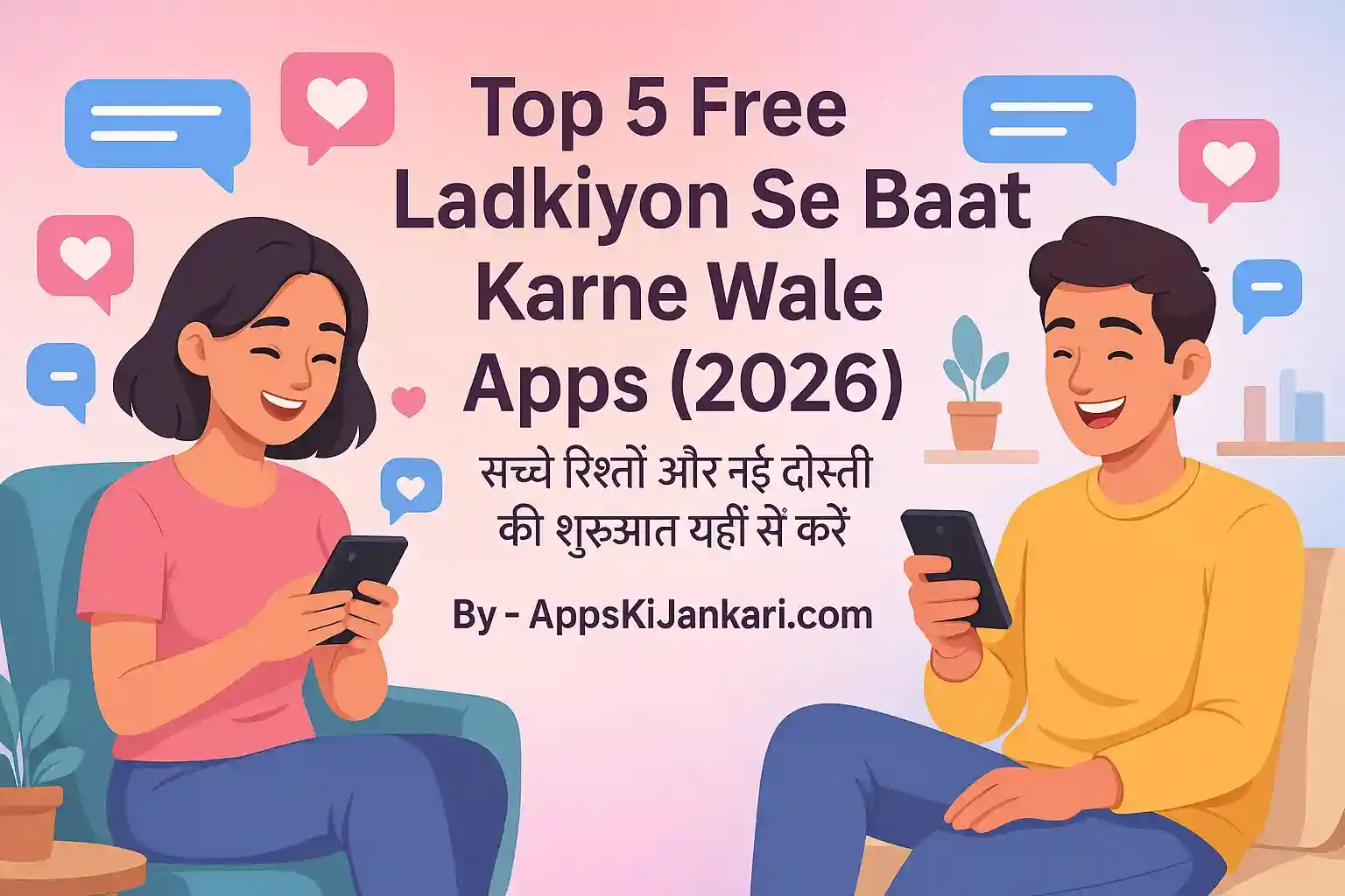 2026 के Top 5 Free Ladkiyon Se Baat Karne Wala Apps – जिससे फ्री में बात कर सकते हो