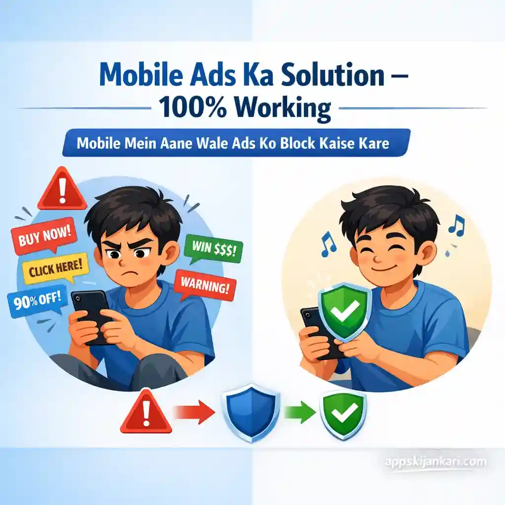 Mobile Mein Aane Wale Ads Ko Block Kaise Kare